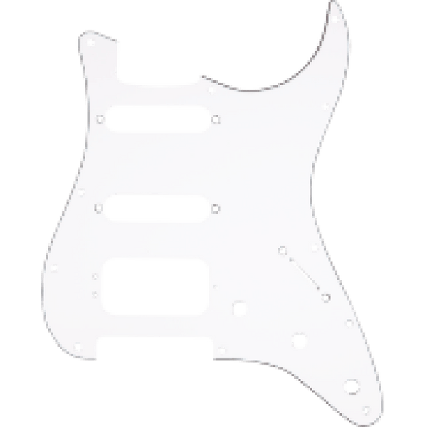 Fender 11-Hole Stratocaster® H/S/S Pickguards (3-Screw Humbucking Pickup Mount)
