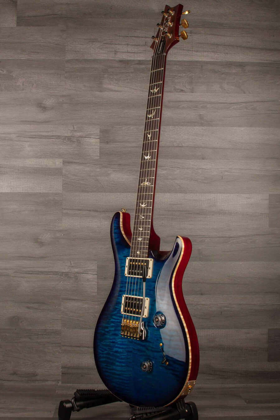 PRS Custom 24 Electric Guitar 10 Top - Whale Blueburst