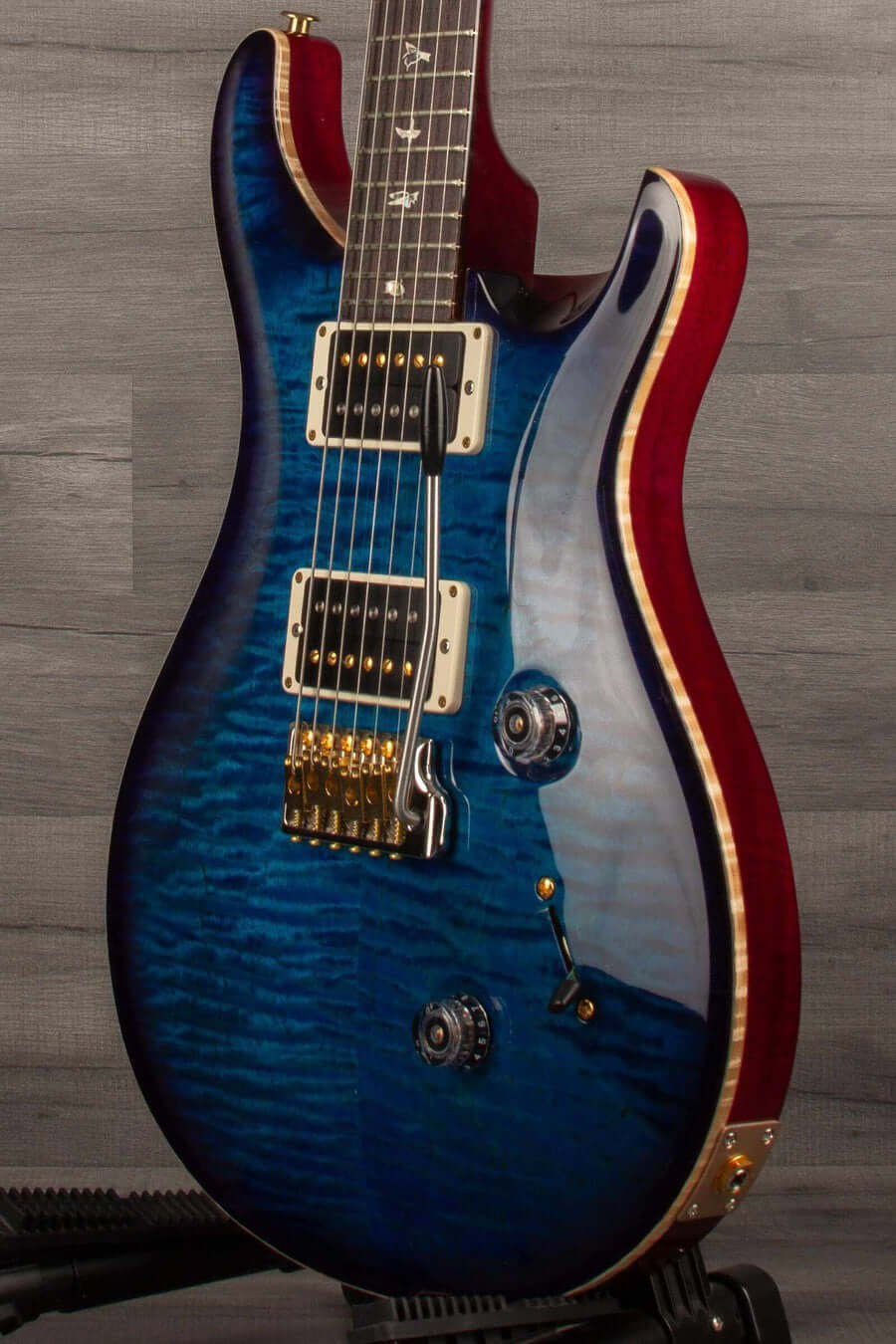 PRS Custom 24 Electric Guitar 10 Top - Whale Blueburst