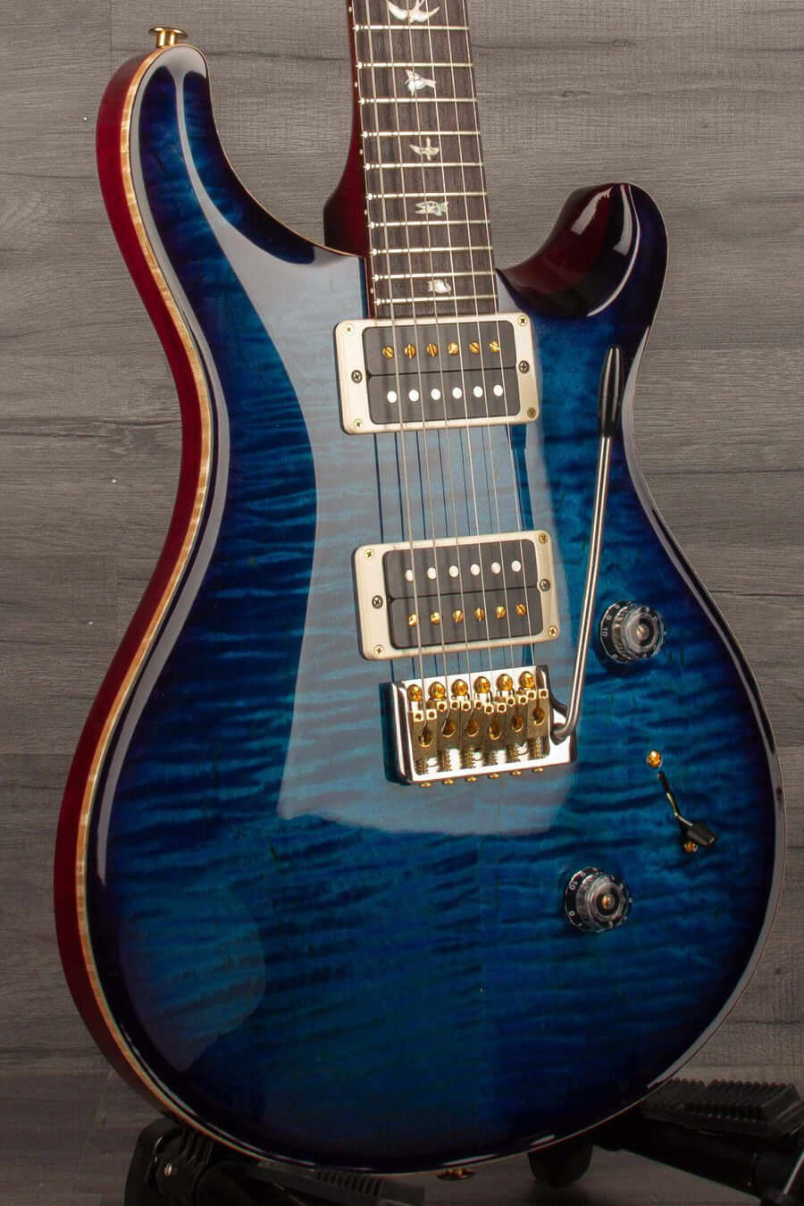 PRS Custom 24 Electric Guitar 10 Top - Whale Blueburst