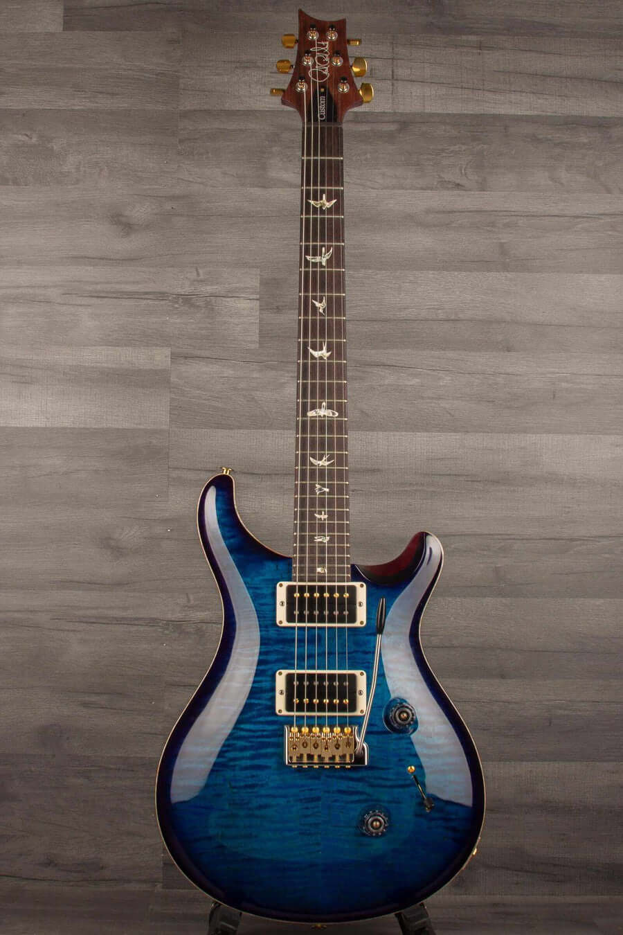 PRS Custom 24 Electric Guitar 10 Top - Whale Blueburst