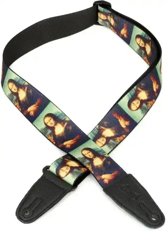 Levy's Masterpiece Series Guitar Strap - Mona lisa - MusicStreet