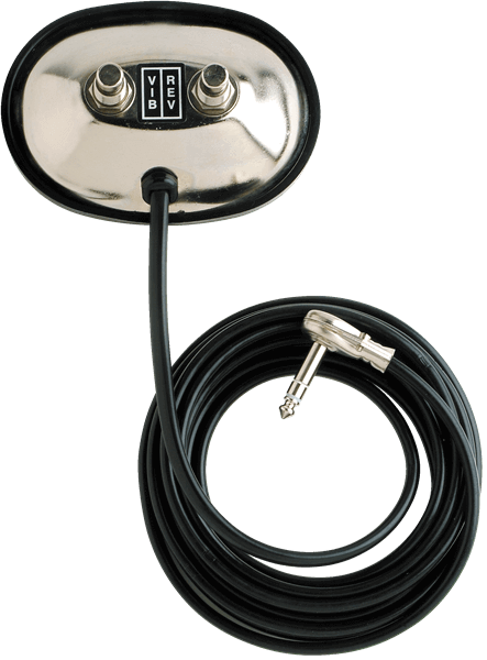 Fender 2 - BUTTON VINTAGE-STYLE FOOTSWITCH: VIBRATO-REVERB (1/4
