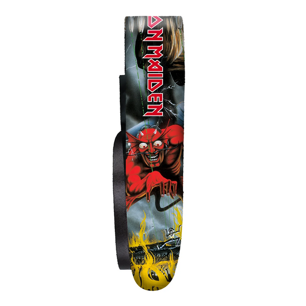 PERRI'S 2.5" LEATHER STRAP - IRON MAIDEN BEAST