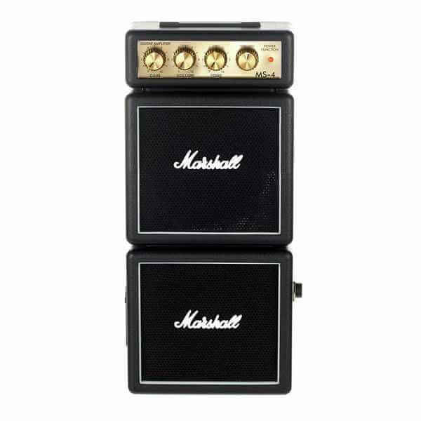 Marshall MS-4 mini guitar amp stack