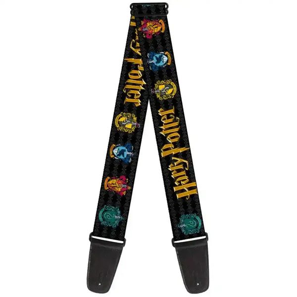 Buckle Down Harry Potter coat of arms Guitar Strap