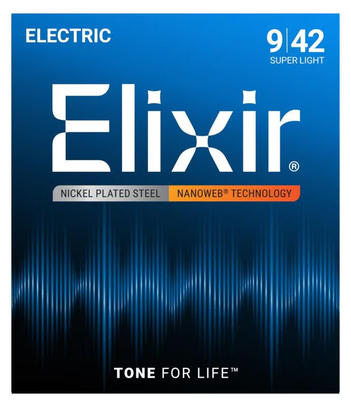 Elixir Optiweb 9-42 Coated Electric Guitar Strings
