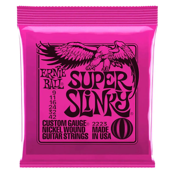Ernie Ball Super Slinky 2223 Guitar Strings 9-42