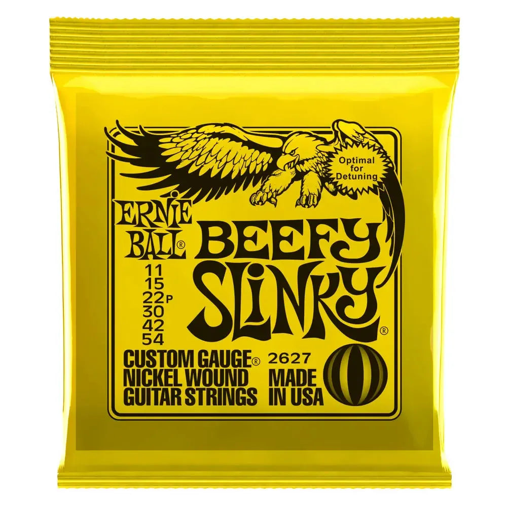 Ernie Ball Beefy Slinky 2627 Guitar Strings 11-54