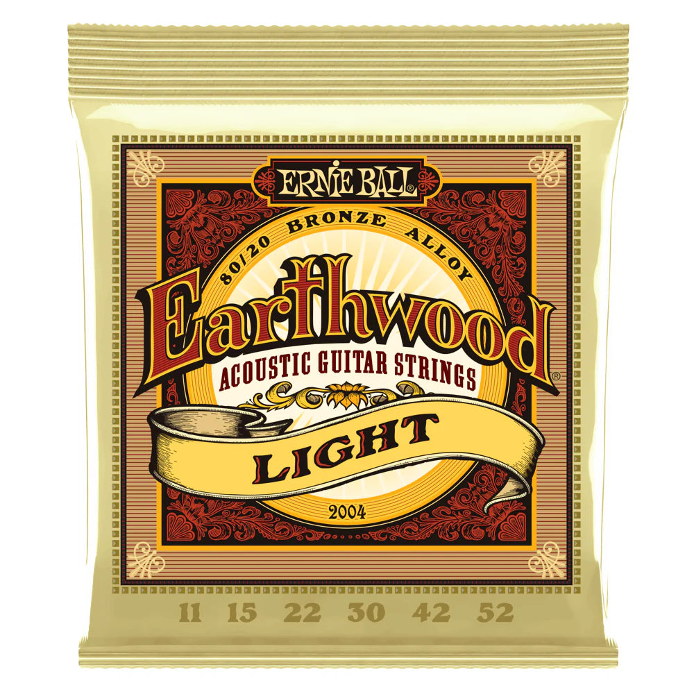 Ernie Ball 2004 Earthwood Light 80/20 Bronze 11-52