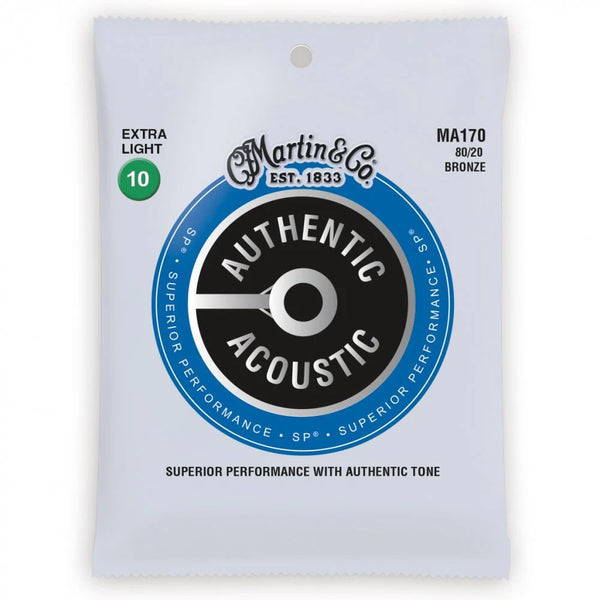 Martin Authentic Acoustic 80/20 Bronze Extra Light 10-47