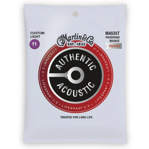 Martin LifeSpan Phosphor Bronze Custom Light 11-52 - Guitar String