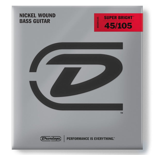 Dunlop 45-105 Super Bright Bass Strings