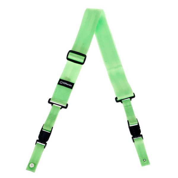Dimarzio ClipLock® Quick Release Guitar Strap 2" Neon Green
