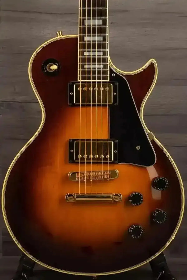 USED - Gibson 1982 Les Paul Custom - Antique sunburst with gold hardware and original electronics.