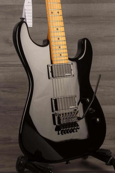Jackson Pro Origins 1985 San Dimas SD1 HH FR, Maple Fingerboard, Gloss Black guitar in stunning gloss black finish
