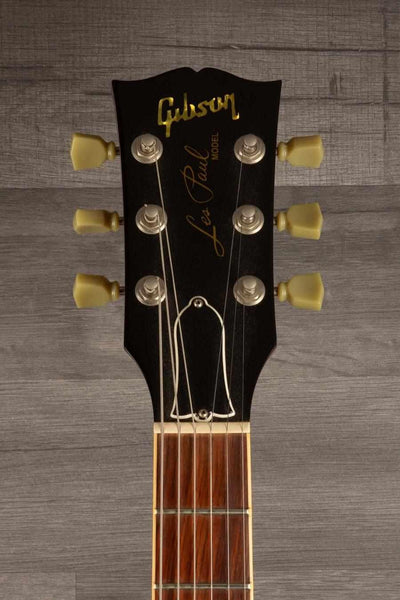 USED - Gibson 1991 Les Paul Promo '59 headstock with tuners and logo, showcasing excellent craftsmanship.