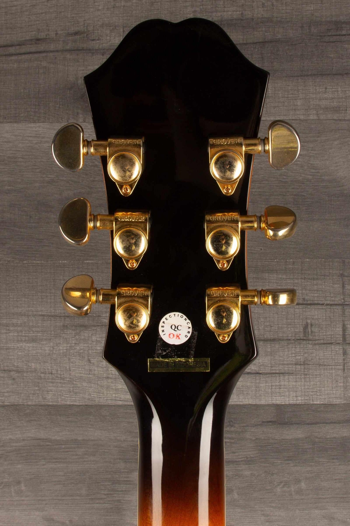 USED Epiphone J200 EC Studio Solid Top, Fishman Sonitone - Vintage Sunburst - Acoustic Guitar - MusicStreet