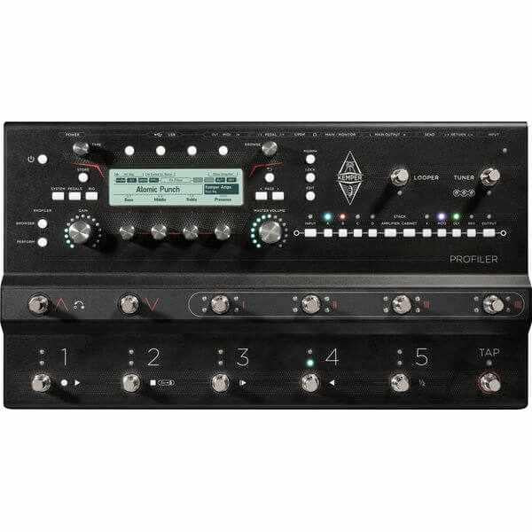Kemper Stage MK 2 Profiler & Multi FX unit showcasing advanced features for live performance and recording.
