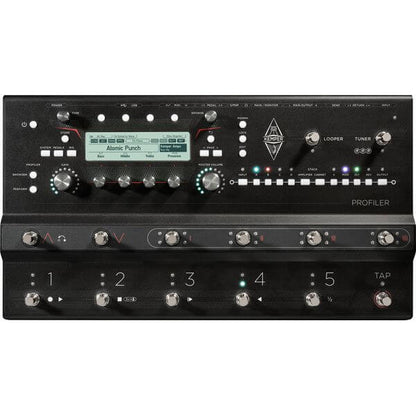 Kemper Stage MK 2 Profiler & Multi FX unit showcasing advanced features for live performance and recording.