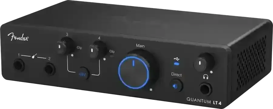 Fender Quantum LT 4 USB-C Audio Interface - MusicStreet