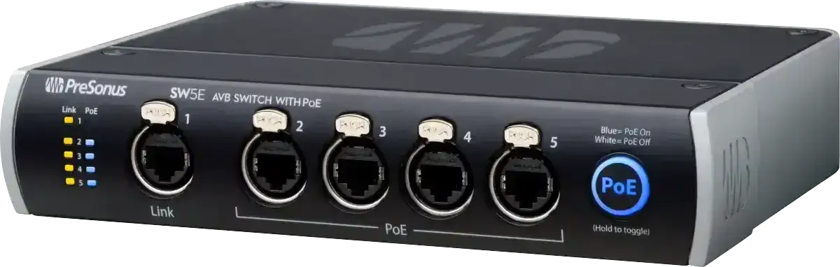 Presonus SW5E Network Switch And Bridge