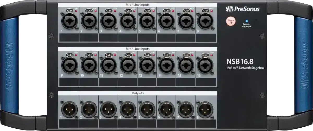 Presonus NSB 16.8 16x8 AVB-networked Stage Box