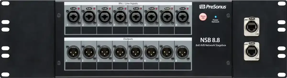 Presonus NSB 8.8 8x8 AVB-networked Stage Box