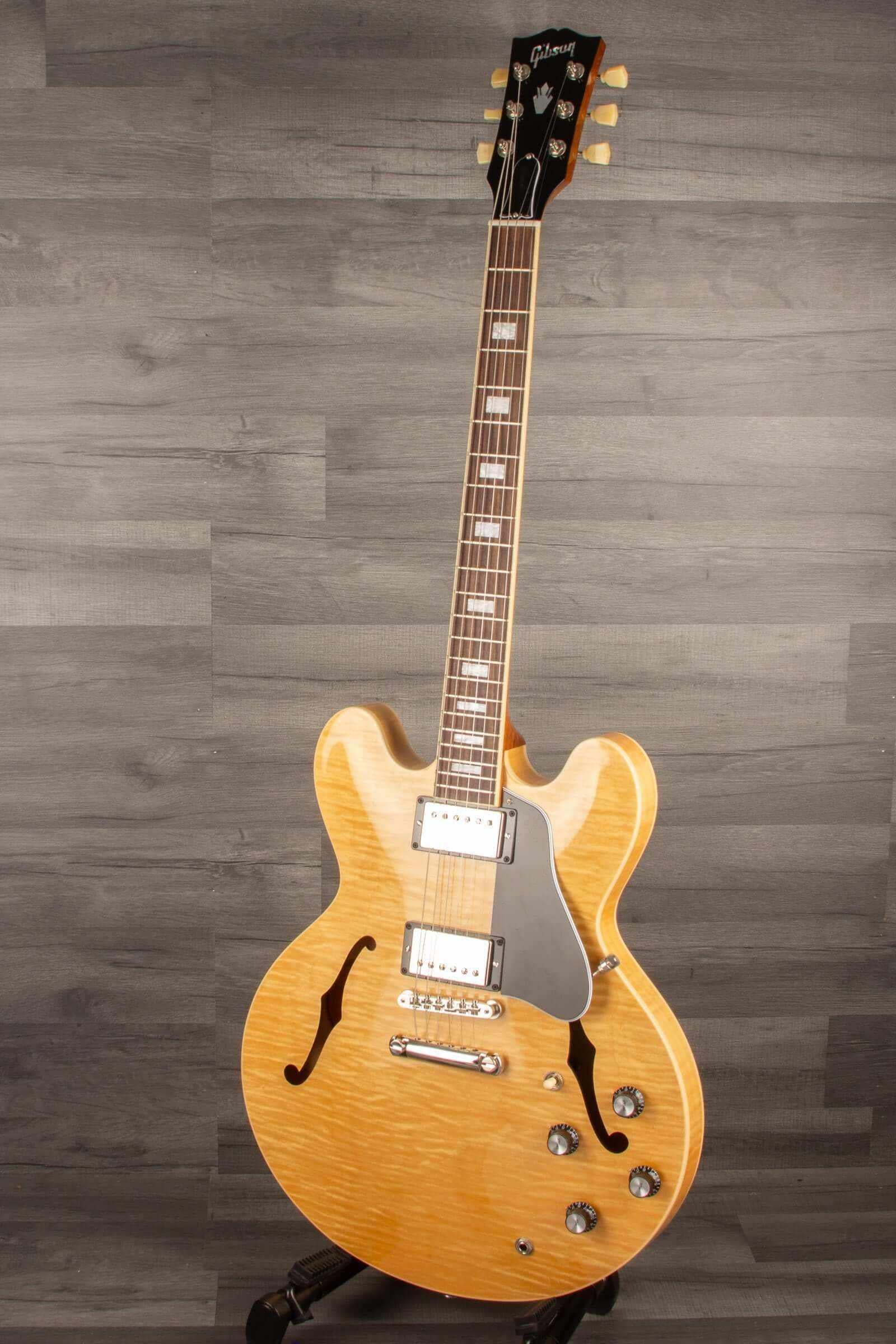 Gibson ES-335 Figured Top Electric Guitar - Antique Natural - MusicStreet