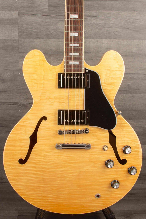 Gibson ES-335 Figured Top Electric Guitar - Antique Natural - MusicStreet
