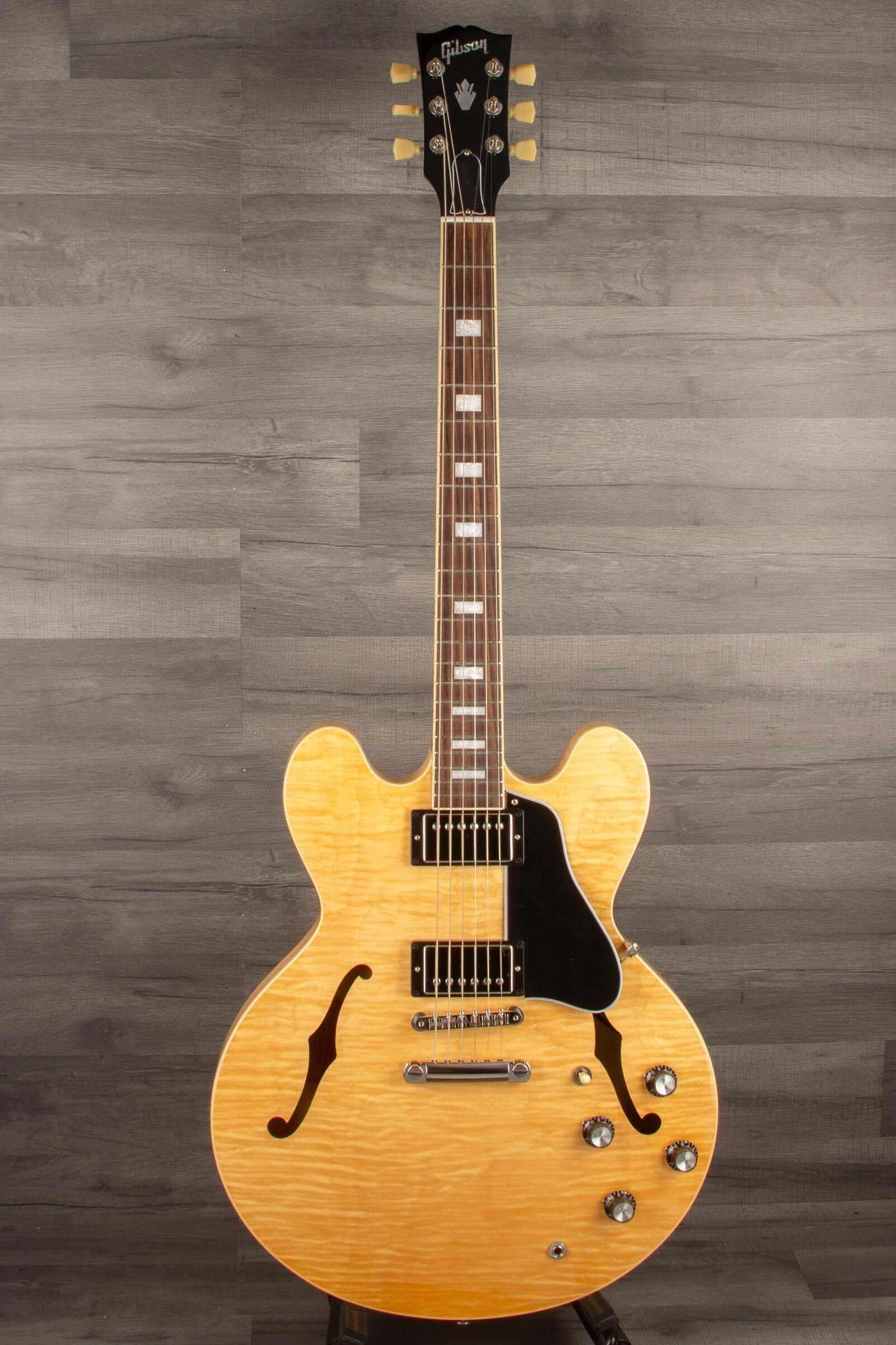 Gibson ES-335 Figured Top Electric Guitar - Antique Natural - MusicStreet