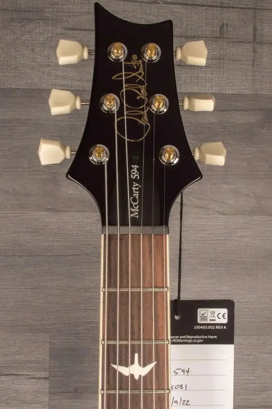 PRS S2 McCarty 594 Singlecut Electric Guitar - Whale Blue