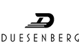 Duesenberg logo featuring a stylized letter D and the brand name Duesenberg in bold typography.