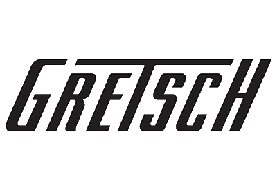 Gretsch logo, iconic brand known for premium guitars and musical instruments.