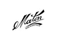 Maton logo showcasing craftsmanship, proudly made in Australia, highlighting quality musical instruments.