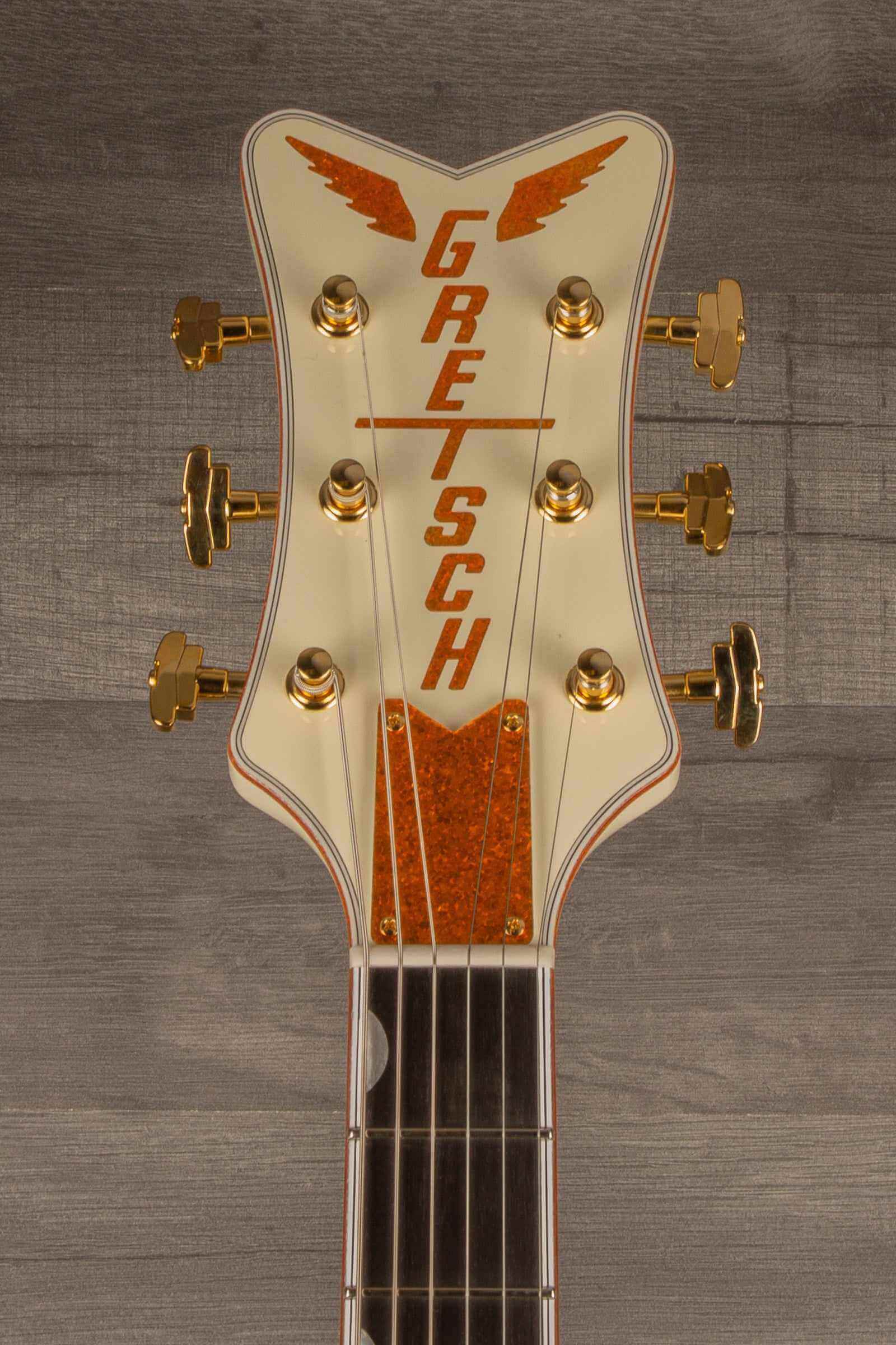 Gretsch G6134T-58 Vintage Select ’58 Penguin™ Electric Guitar - Vintage White, Bigsby®, TV Jones®