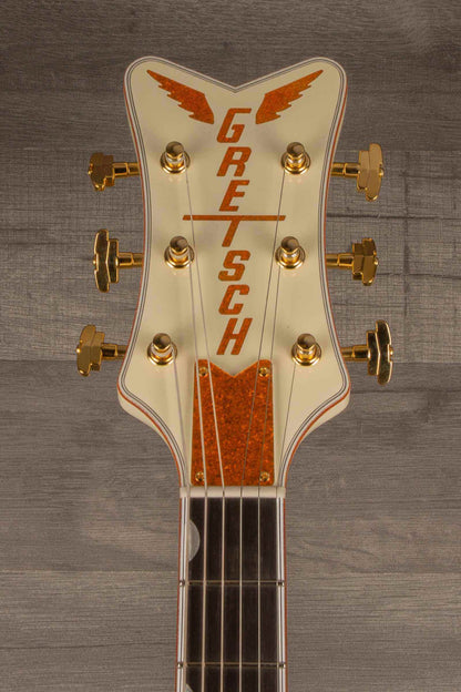 Gretsch G6134T-58 Vintage Select ’58 Penguin™ Electric Guitar - Vintage White, Bigsby®, TV Jones®