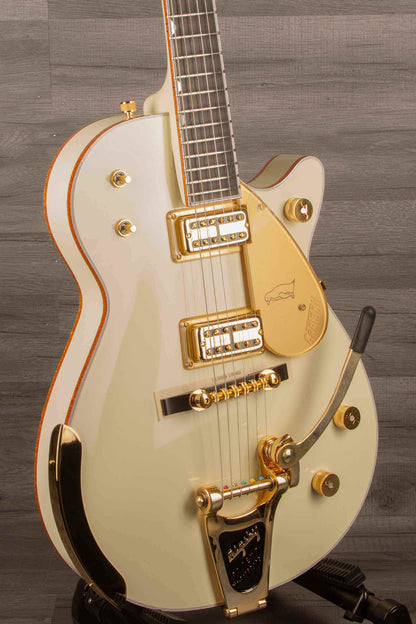 Gretsch G6134T-58 Vintage Select ’58 Penguin™ Electric Guitar - Vintage White, Bigsby®, TV Jones®