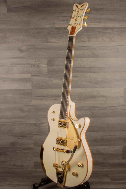 Gretsch G6134T-58 Vintage Select ’58 Penguin™ Electric Guitar - Vintage White, Bigsby®, TV Jones®