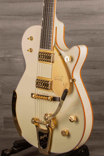 Gretsch G6134T-58 Vintage Select ’58 Penguin™ Electric Guitar - Vintage White, Bigsby®, TV Jones®