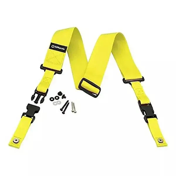 Dimarzio ClipLock® Quick Release Guitar Strap 2" nylon, Yellow