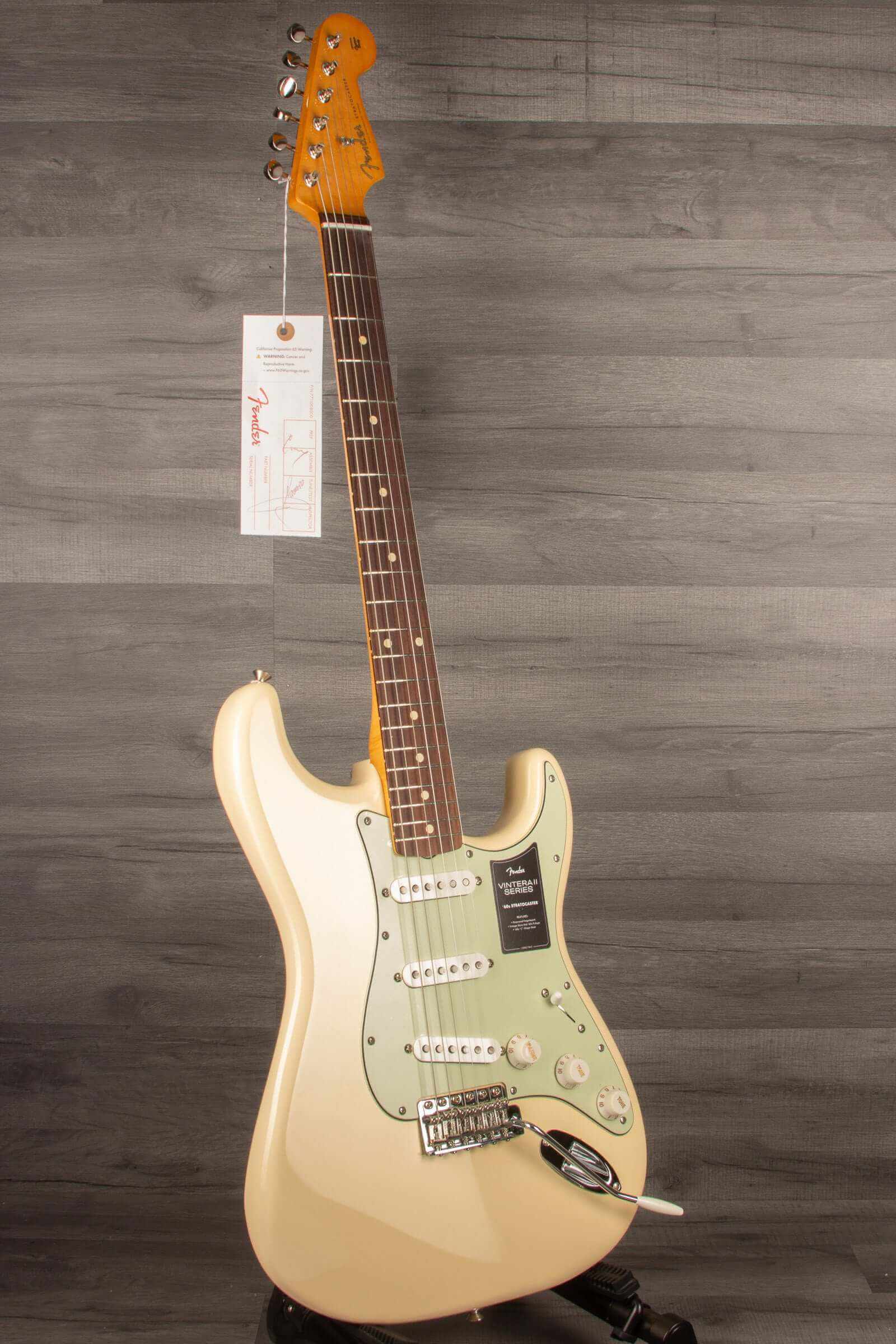 Fender Vintera® II '60s Stratocaster®, Rosewood Fingerboard RW, Olympic White