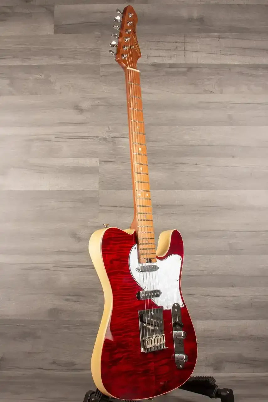 Aria 615 Mk2 Ruby Red - MusicStreet