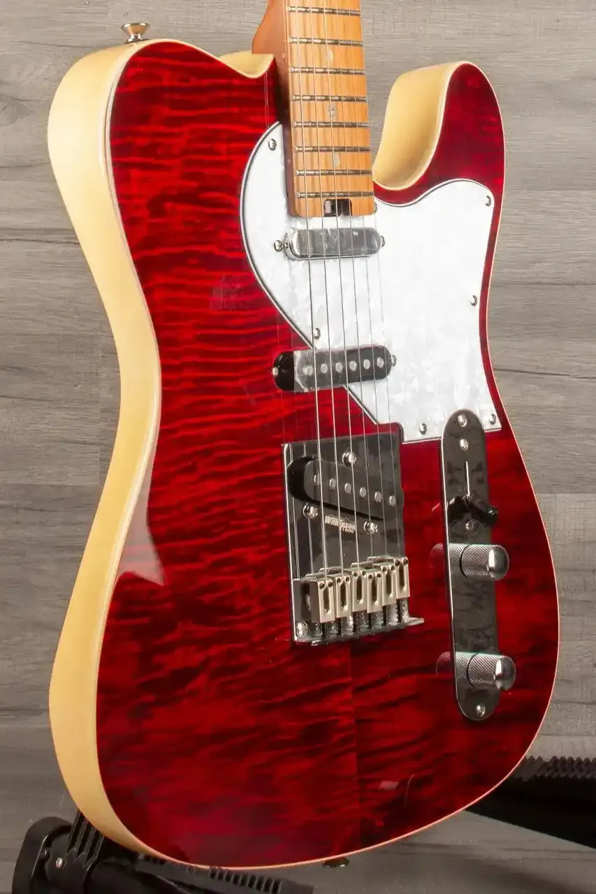 Aria 615 Mk2 Ruby Red - MusicStreet