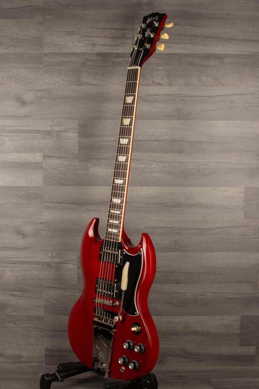Gibson SG Standard '61 Maestro Vibrola Electric Guitar - Vintage Cherry