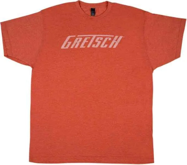 Gretsch Logo T shirt Heather Orange