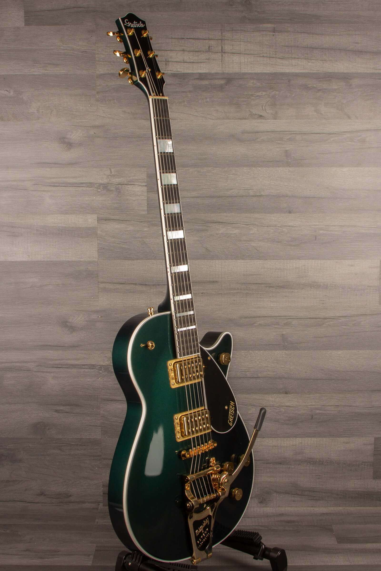 Gretsch - G6228TG-PE Players Edition Jet™ BT with Bigsby® and Gold Hardware, Ebony Fingerboard, Cadillac Green