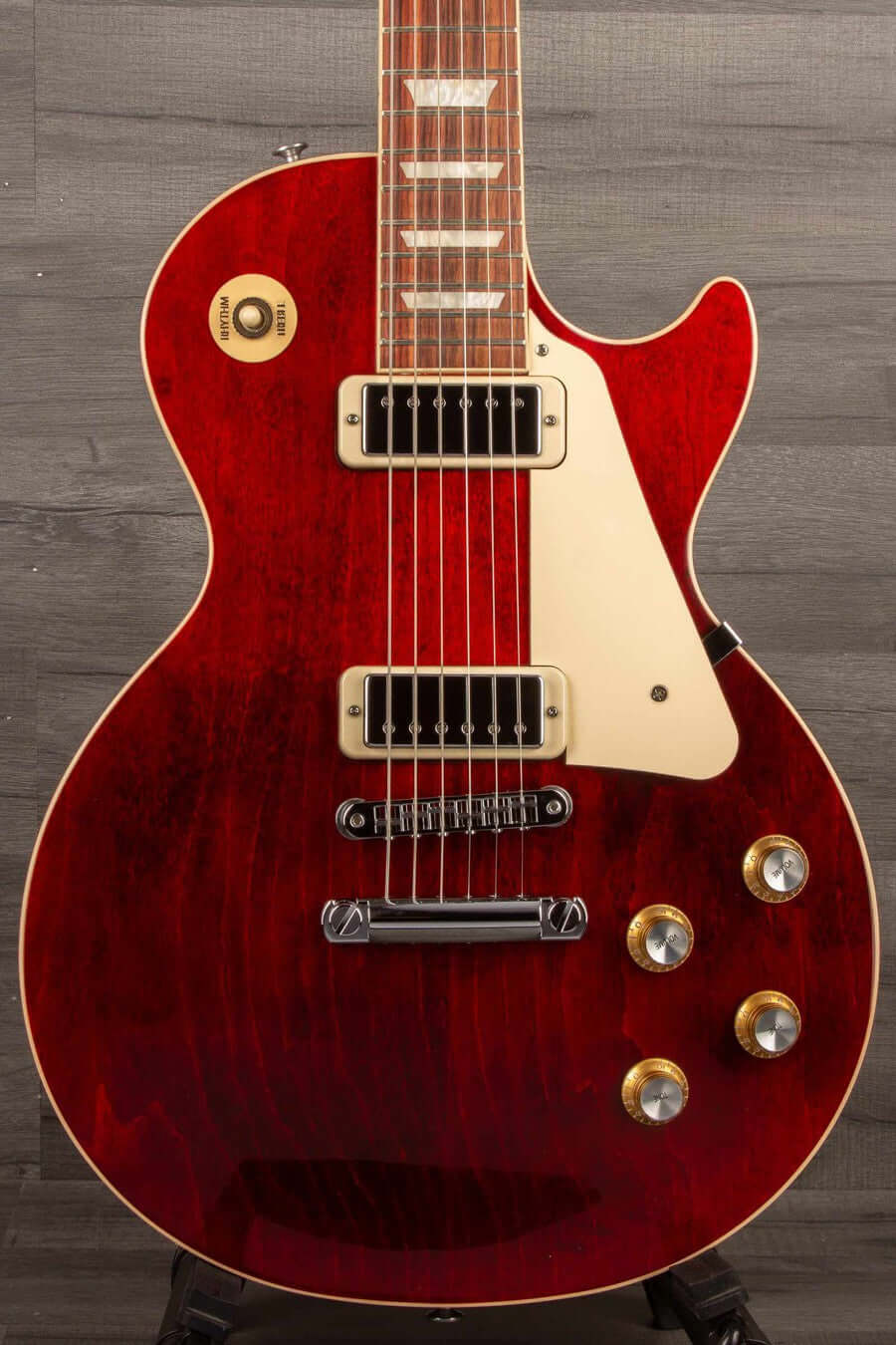 Gibson Les Paul Deluxe Electric Guitar - Wine Red