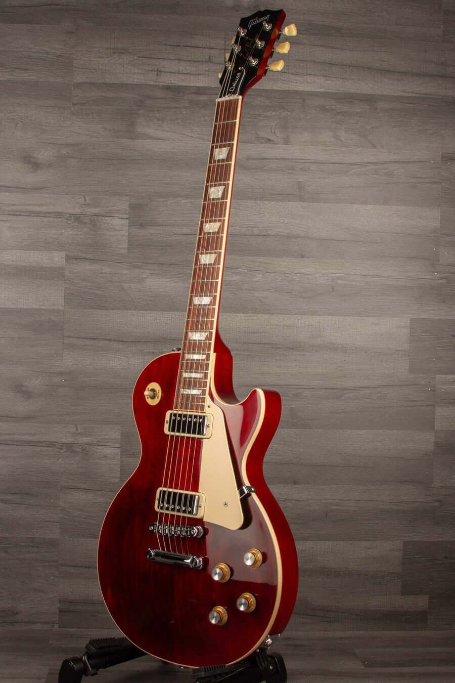Gibson Les Paul Deluxe Electric Guitar - Wine Red