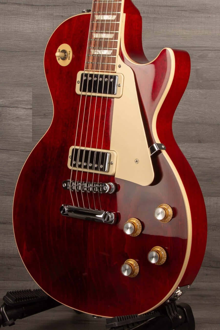Gibson Les Paul Deluxe Electric Guitar - Wine Red